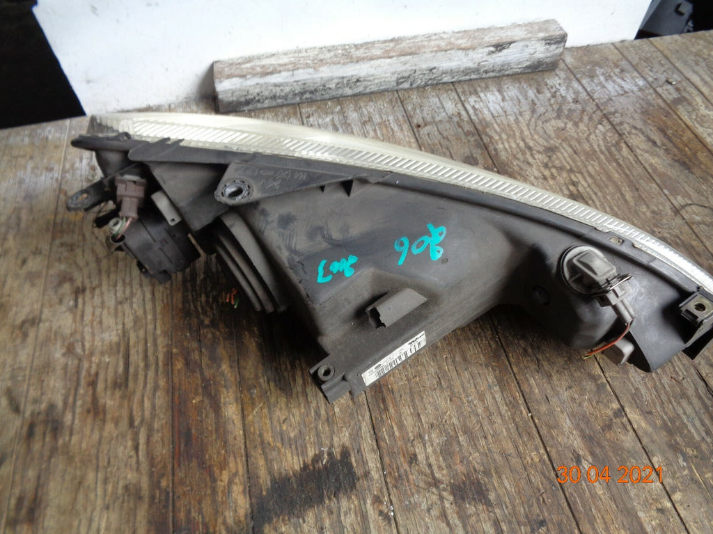 PEUGEOT 206 2003 NS PASSENGER SIDE FRONT LIGHT HEADLIGHT LAMP 9640559780