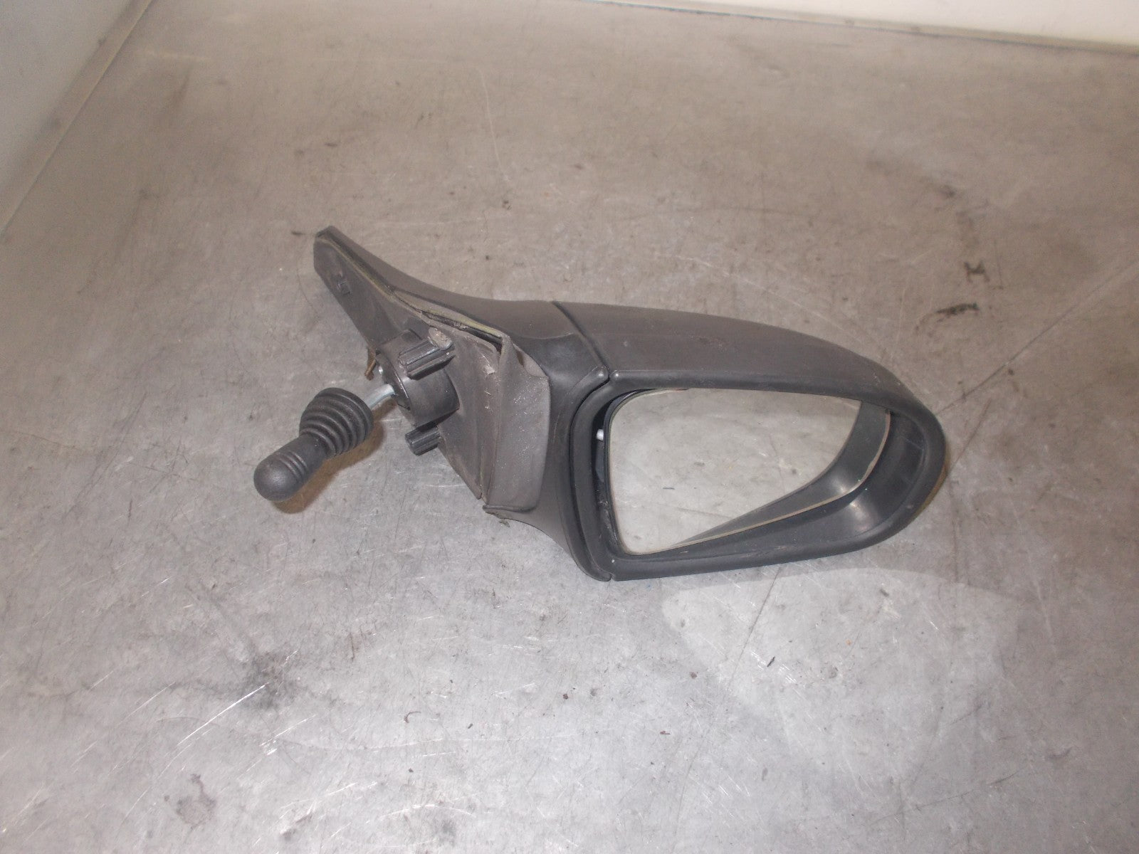 VAUXHALL CORSA B OS DRIVER SIDE MANUAL WING MIRROR BLACK