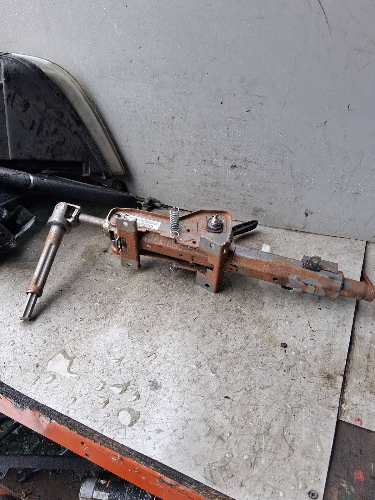 2016 VOLKSWAGEN GOLF STEERING COLUMN BARREL STARTER SWITCH 5Q2419502AC