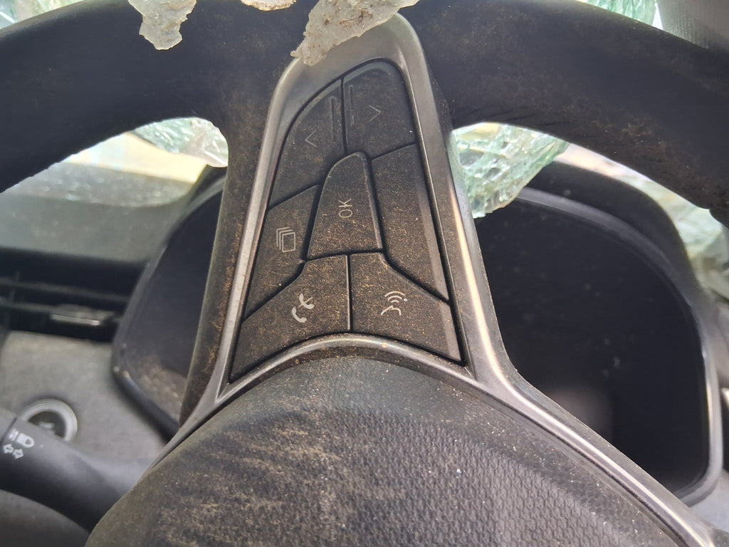 2024 RENAULT CLIO FACELIFT MK5 MULTIFUNCTIONAL STEERING WHEEL WITHOUT AIRBAG