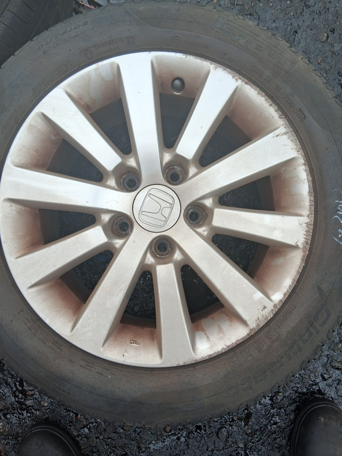 2005 HONDA CIVIC MK7 16 INCH ALLOY WHEEL WITH TYRE 205/55R16