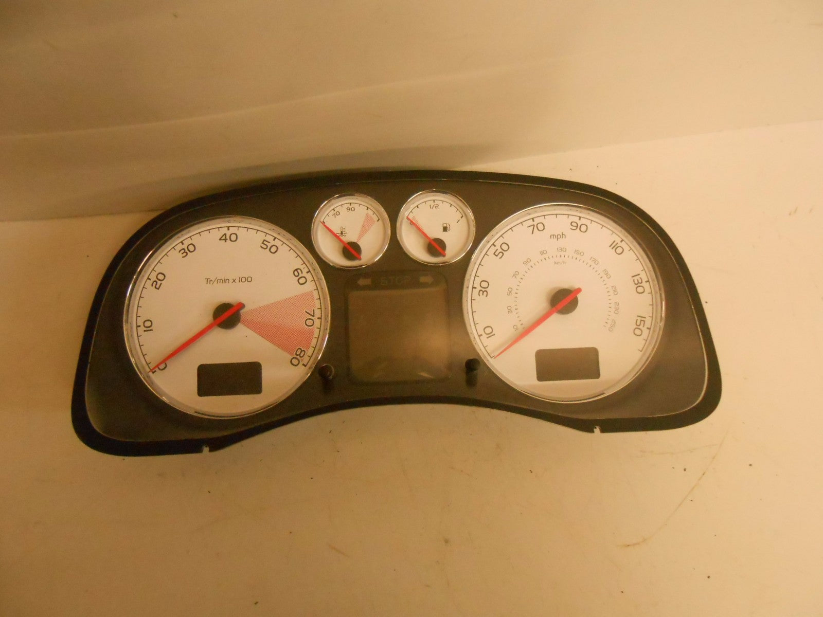 PEUGEOT 307 2006 1.4 16V (KFU) CLOCKS SPEEDO INSTRUMENT CLUSTER 9655926080