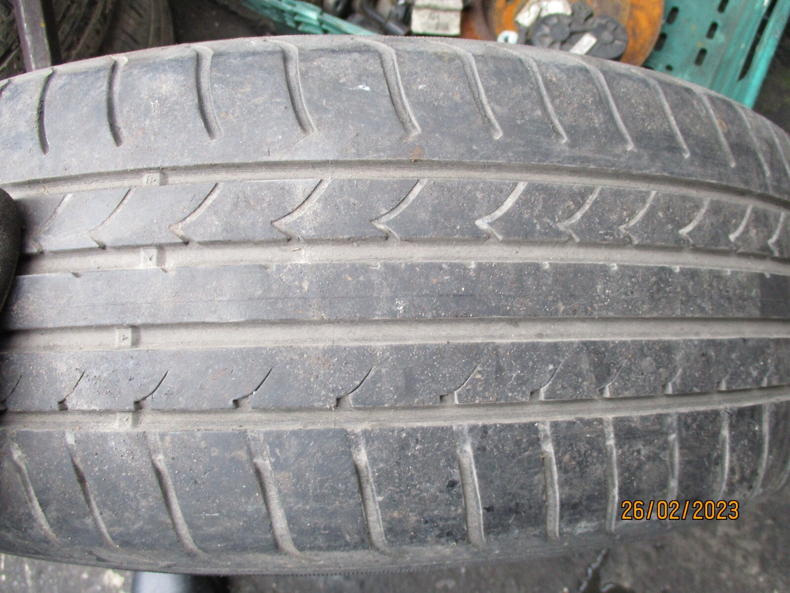 HYUNDAI I40 2012 16 INCH ALLOY WHEEL WITH TYRE 205/60R16 REF 4