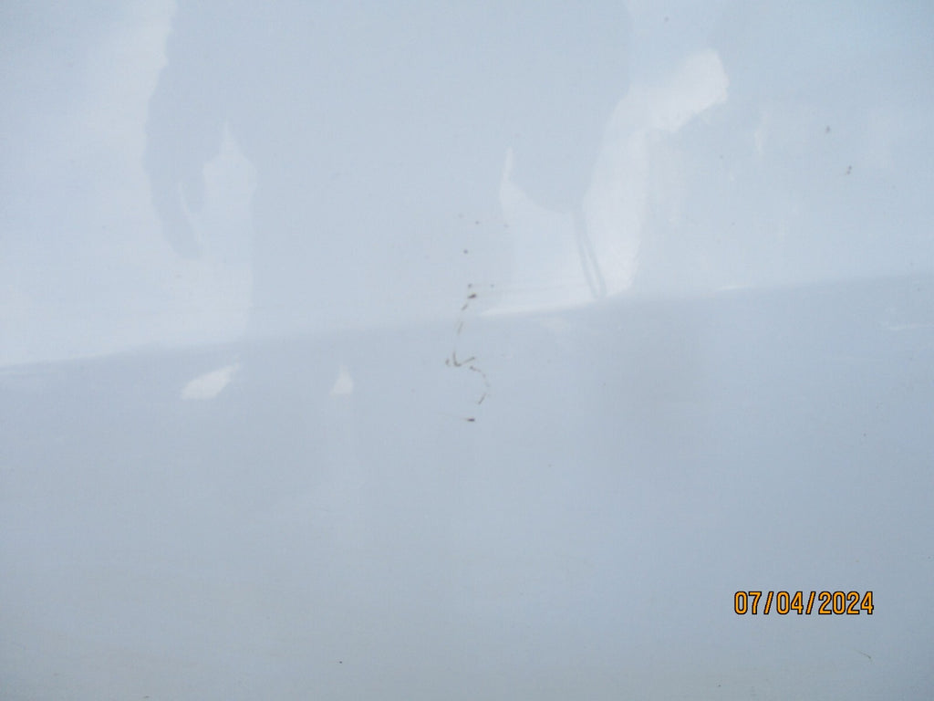 HONDA INSIGHT 2011 ZE2 NSF PASSENGER SIDE FRONT DOOR BARE WHITE