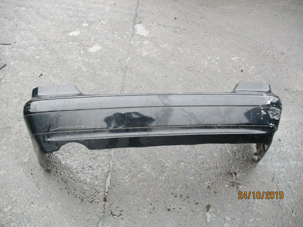 MERCEDES C CLASS W203 COMPLETE REAR BUMPER BLACK