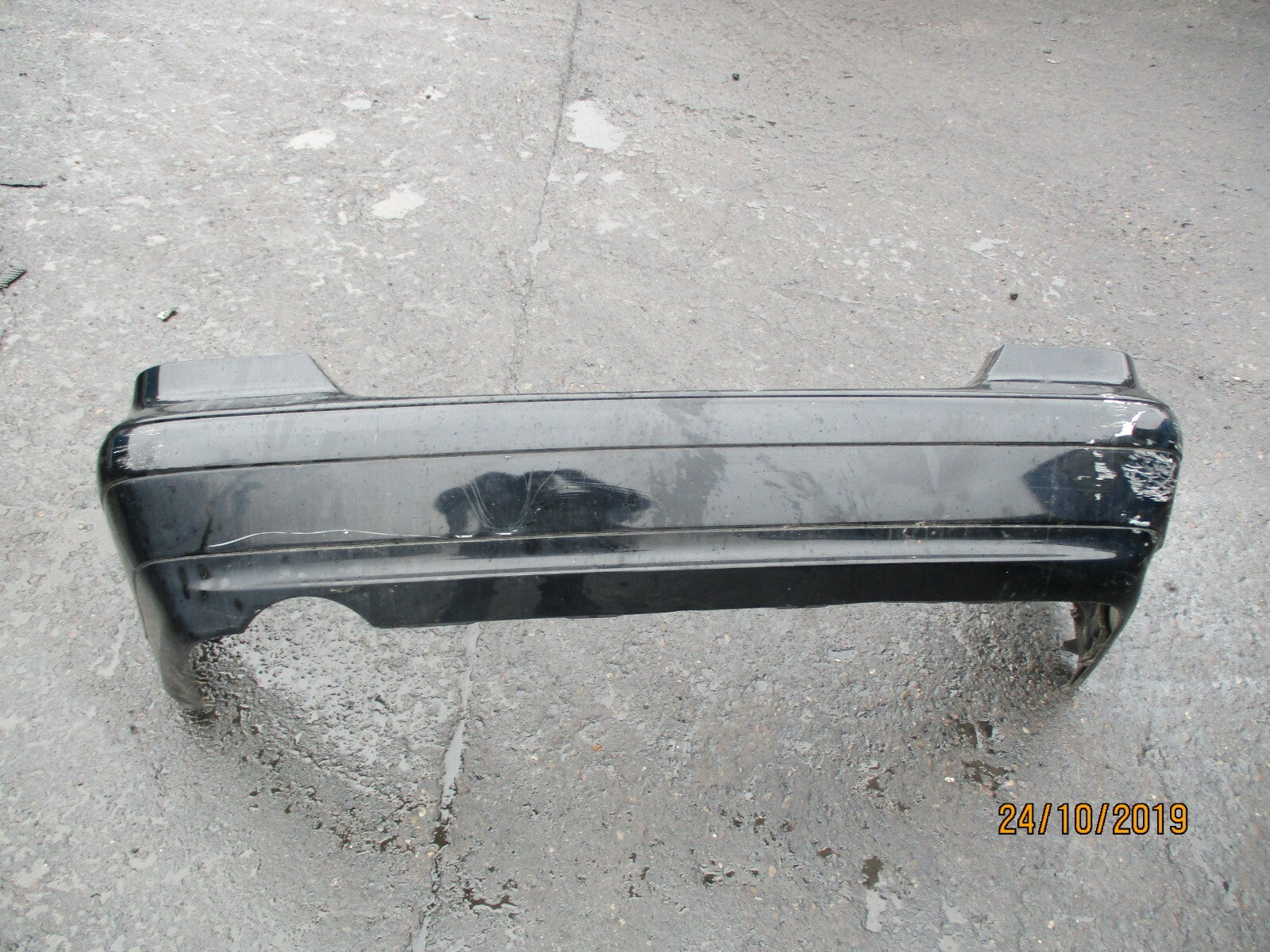 MERCEDES C CLASS W203 COMPLETE REAR BUMPER BLACK