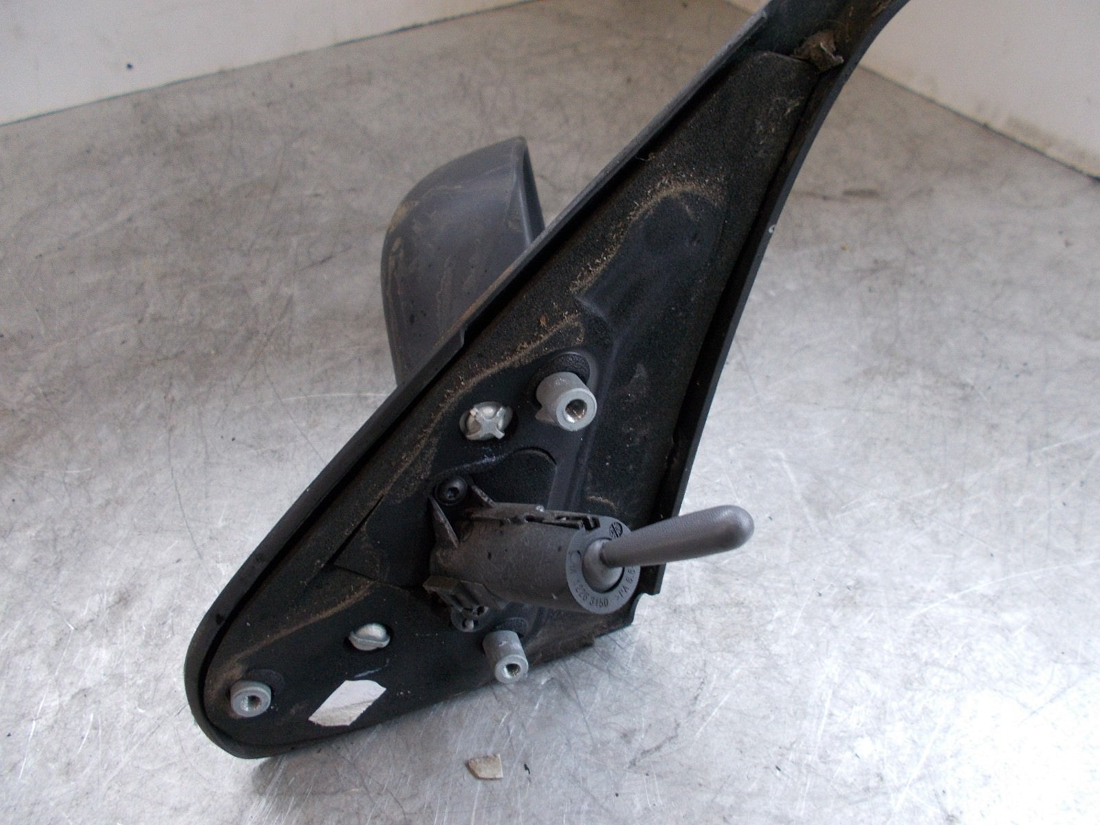 1999 RENAULT CLIO MK2 OS DRIVERS SIDE WING MIRROR DOOR MIRROR E2017005 BLACK