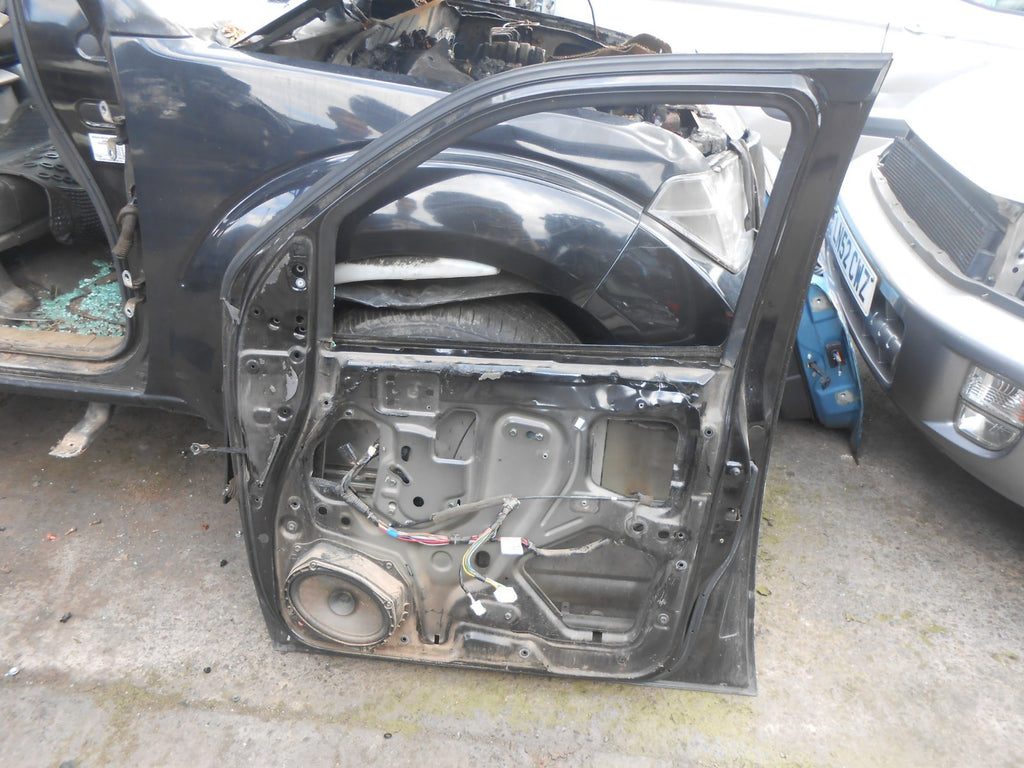 NISSAN NAVARA D40 (MK2) 2009 OSF DRIVER FRONT BARE DOOR SHELL GNO NISSAN BLACK