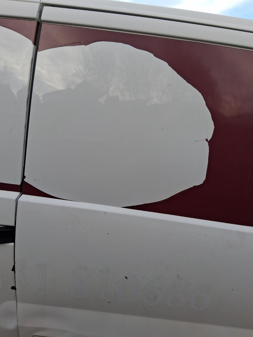 2016 CITROEN DISPATCH MK2 OS DRIVER SIDE RIGHT COMPLETE SLIDING DOOR WHITE