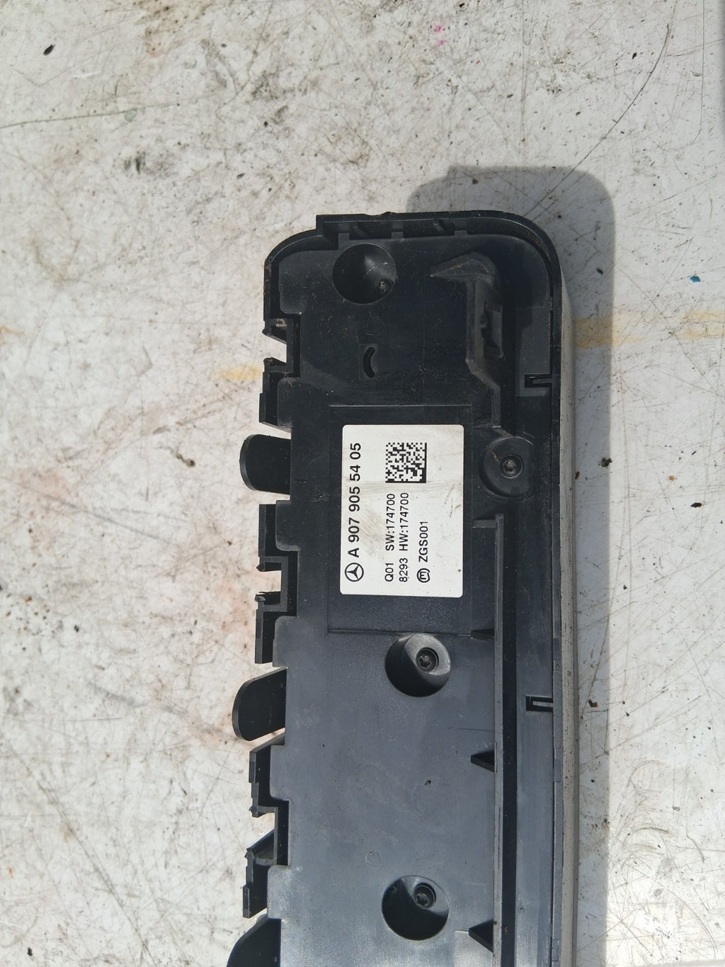 MERCEDES BENZ SPRINTER W907 2018 HEATER AC CLIMATE CONTROL SWITCH A9079055405