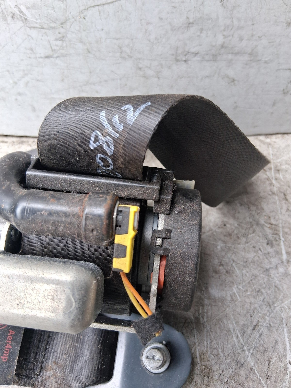 2012 PEUGEOT 208 NSF PASSENGER SIDE FRONT LEFT SEAT BELT 98030003