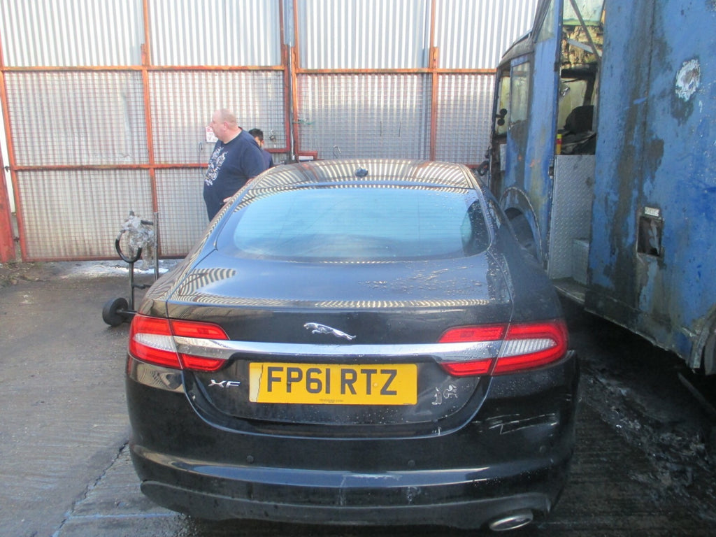 JAGUAR XF 2011 SALOON BARE TAILGATE BOOT LID PANEL GLASS HATCH EBONY BLACK - PEC