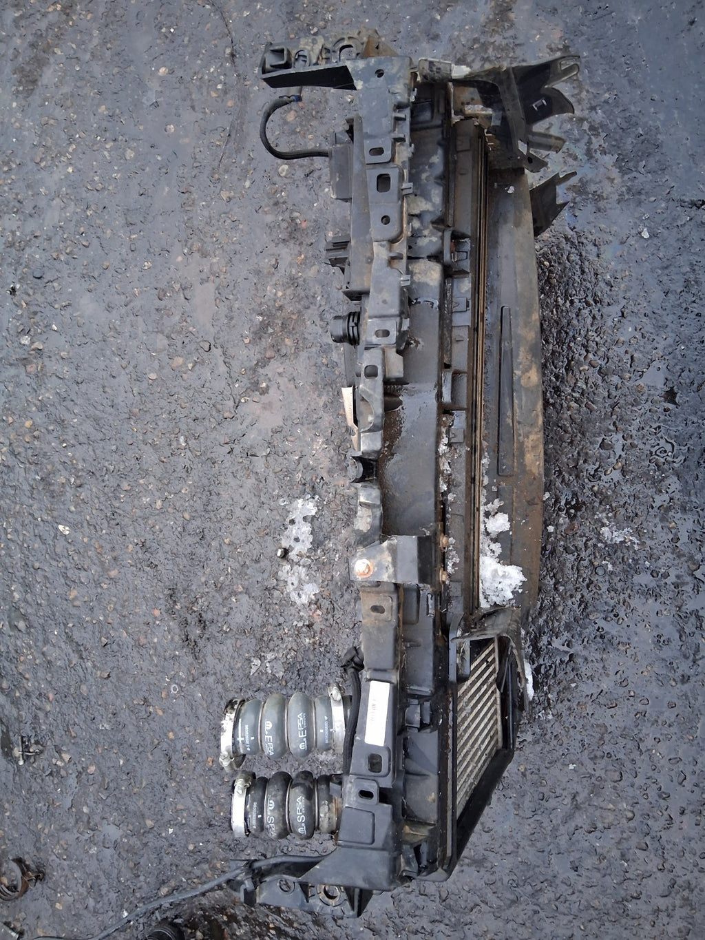 PEUGEOT 208 MK2 2021 1.2 PETROL MANUAL RADIATOR RADPACK SLAM PANEL 9838282180