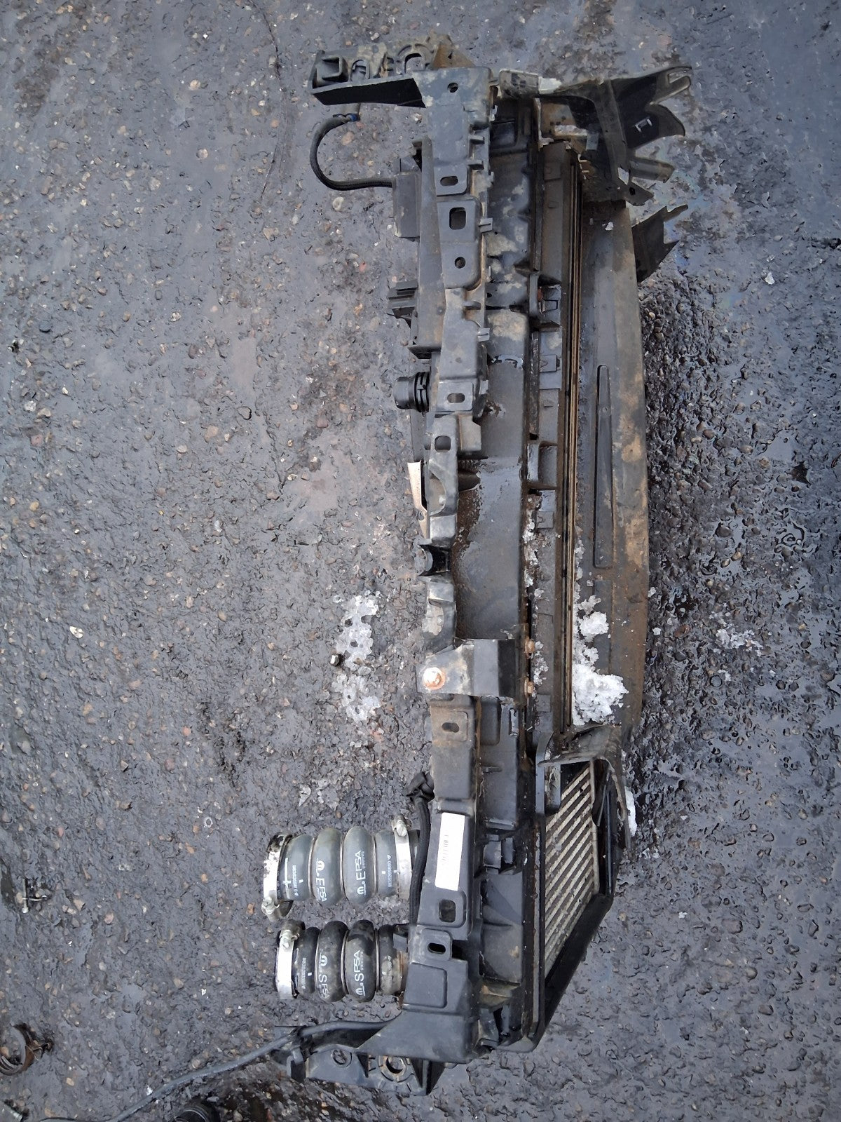 PEUGEOT 208 MK2 2021 1.2 PETROL MANUAL RADIATOR RADPACK SLAM PANEL 9838282180