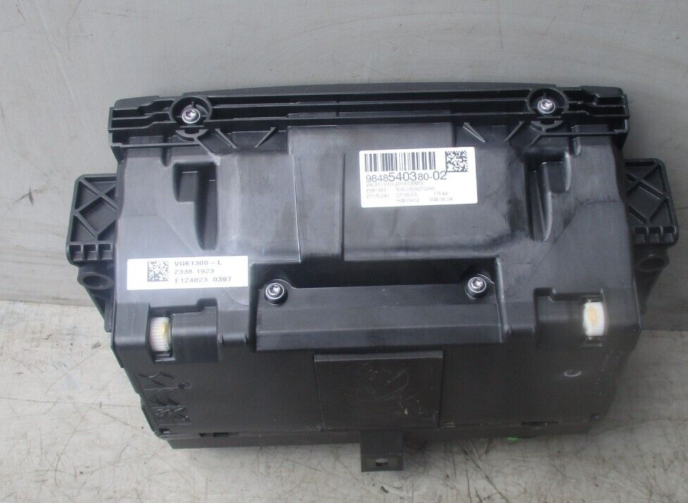 CITROEN C4 MK3 HEAD UP DISPLAY SCREEN UNIT 984854380