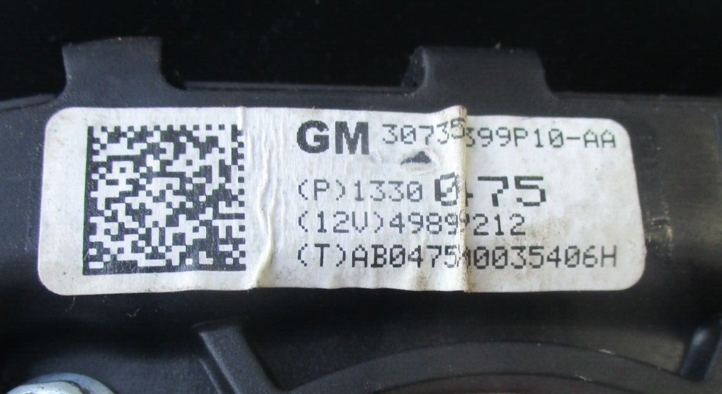 VAUXHALL MERIVA B  2013 STEERING WHEEL AIRBAG 13300475