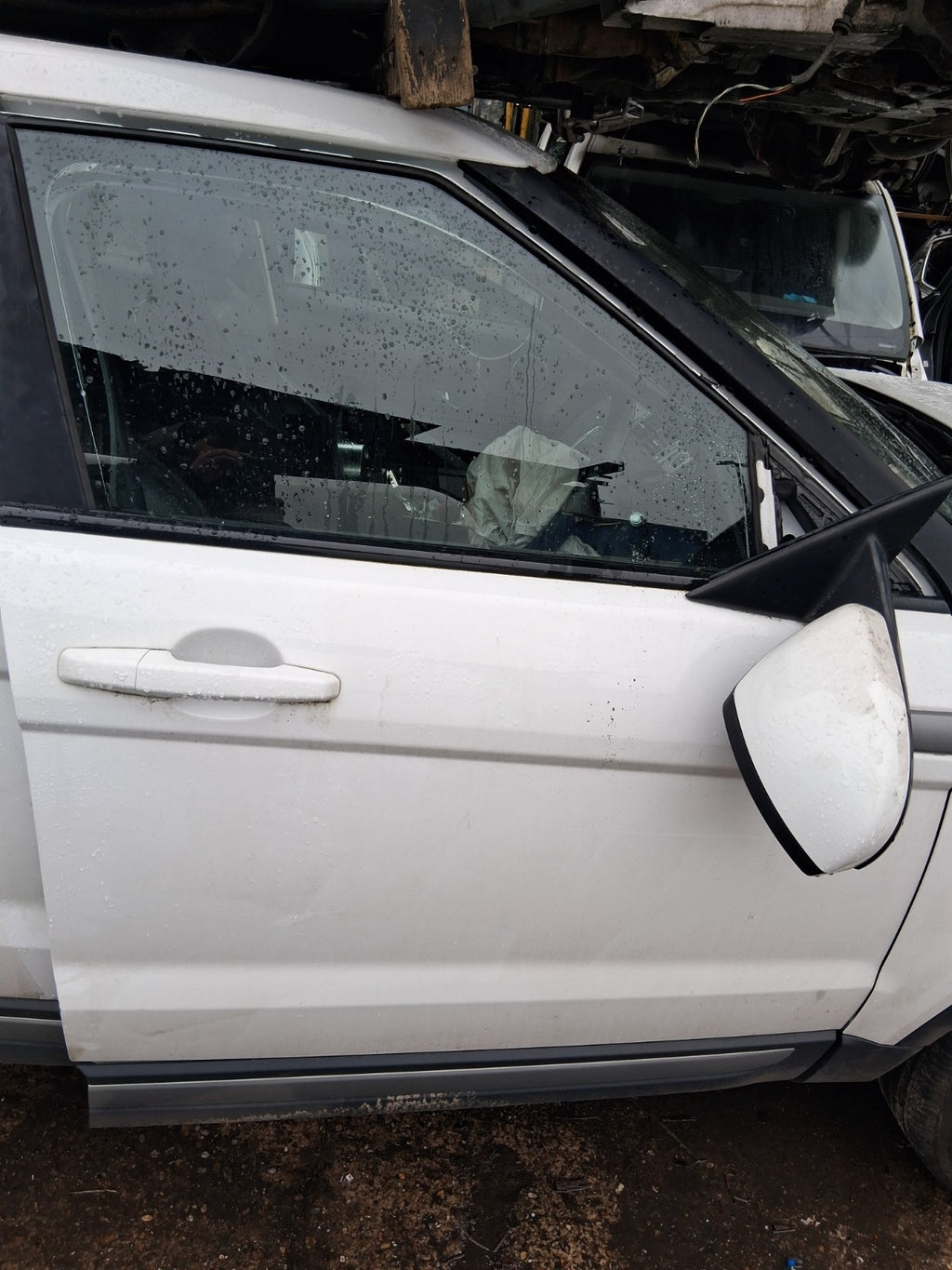 2015 RANGE ROVER EVOQUE L538 OSF DRIVER SIDE FRONT RIGHT BARE DOOR WHITE