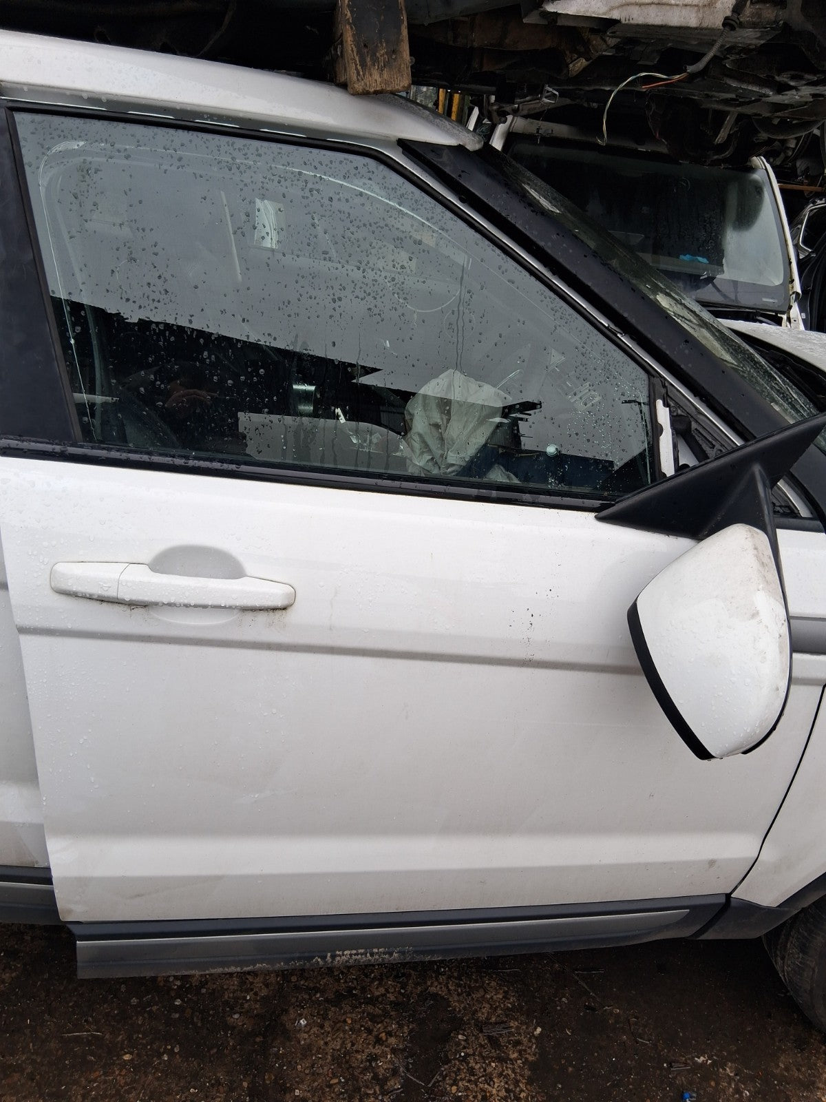 2015 RANGE ROVER EVOQUE L538 OSF DRIVER SIDE FRONT RIGHT BARE DOOR WHITE