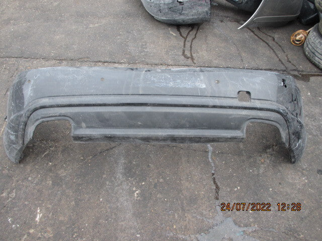 MERCEDES BENZ SLK 2013 COUPE REAR COMPLETE BUMPER BLACK A1728851525