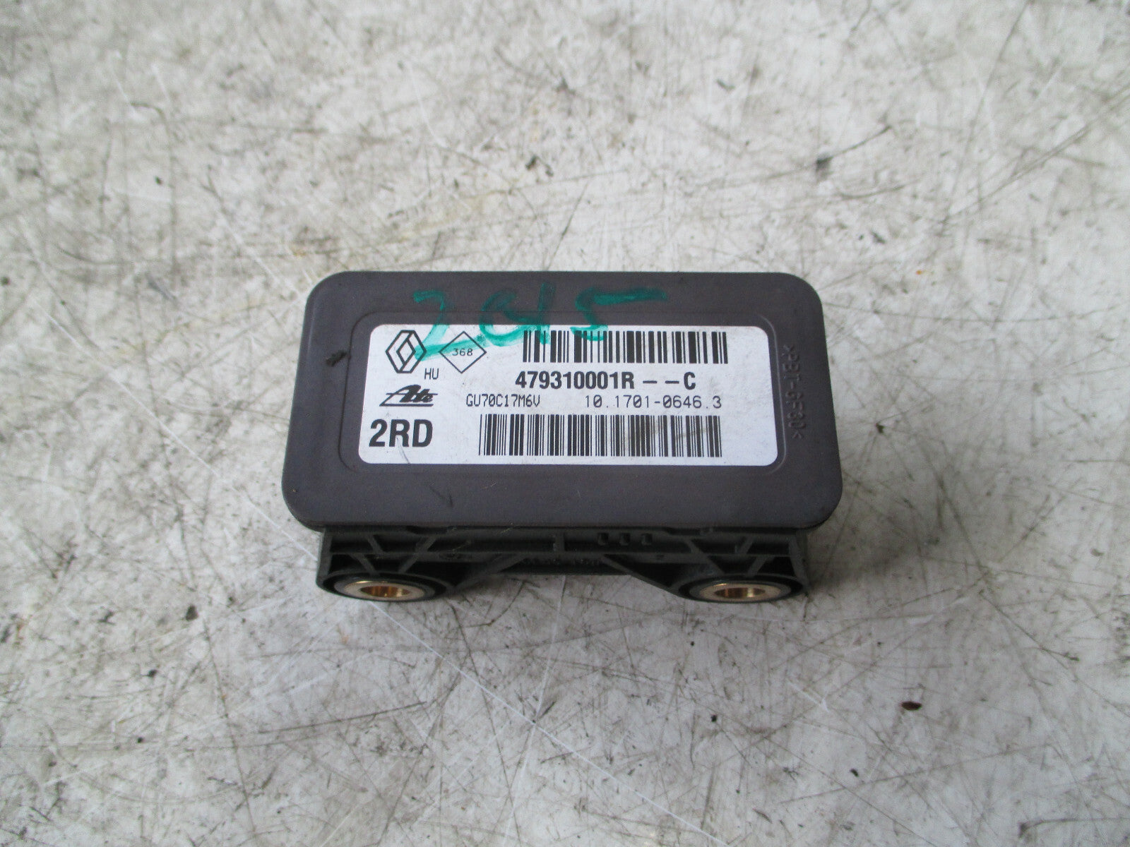 RENAULT MEGANE MK3 2015 YAW RATE SENSOR 479310001R