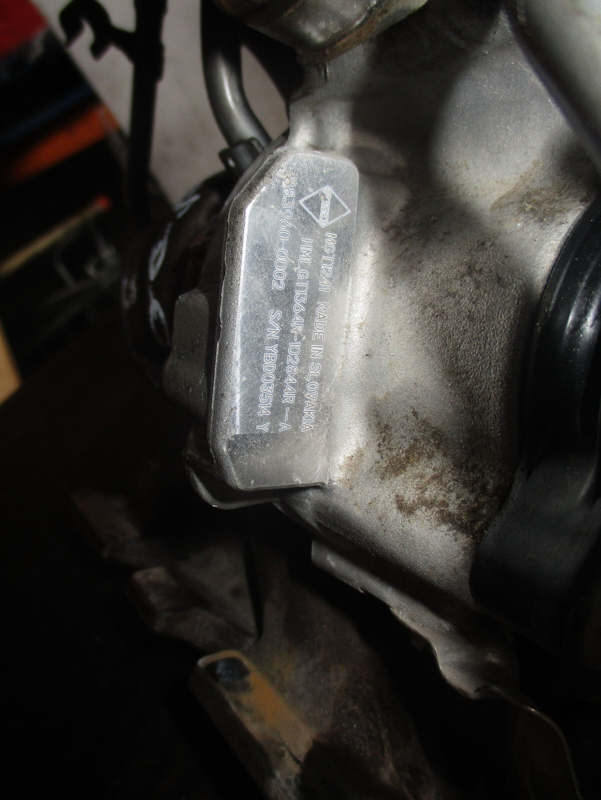 NISSAN QASHQAI J11 2021 1.3 PETROL TURBO TURBO CHARGER 8839600002