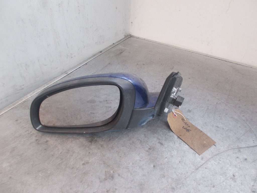 VAUXHALL VECTRA C NS PASSENGER SIDE ELECTRIC WING MIRROR DARK BLUE 24436149