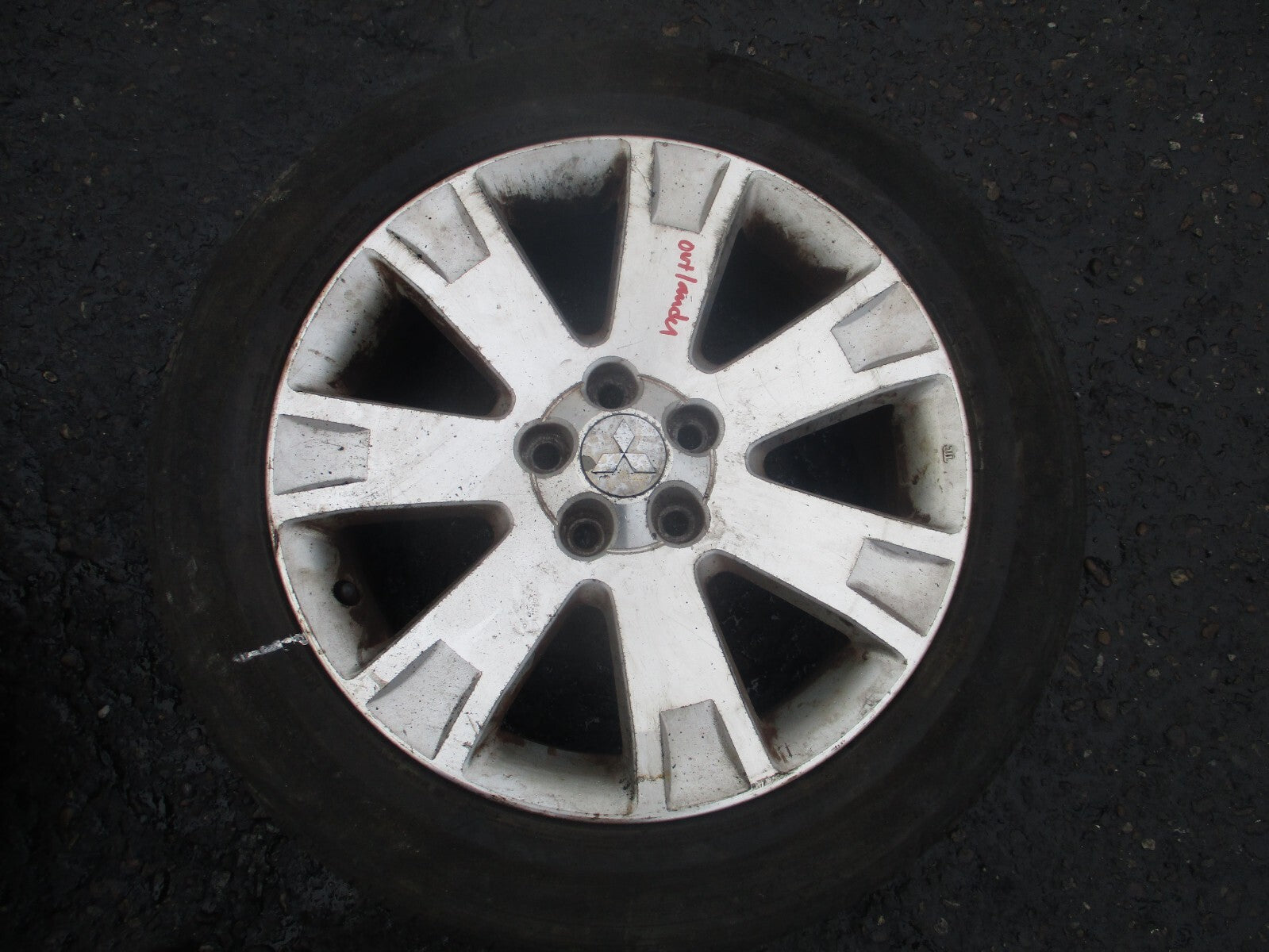 2008 MITSUBISHI OUTLANDER MK2 17 INCH ALLOY WHEEL WITH TYRE 225/55R17