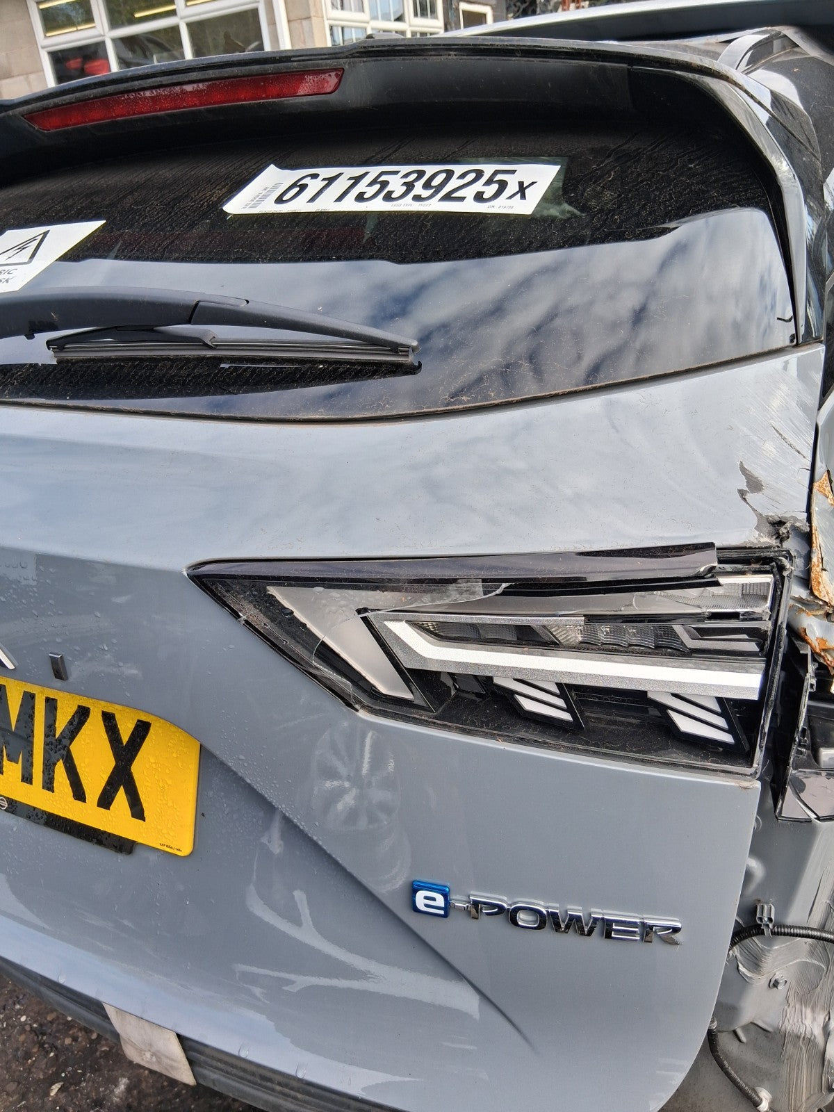 2024 NISSAN QASHQAI J12 MK3 BARE TAILGATE BOOTLID GREY