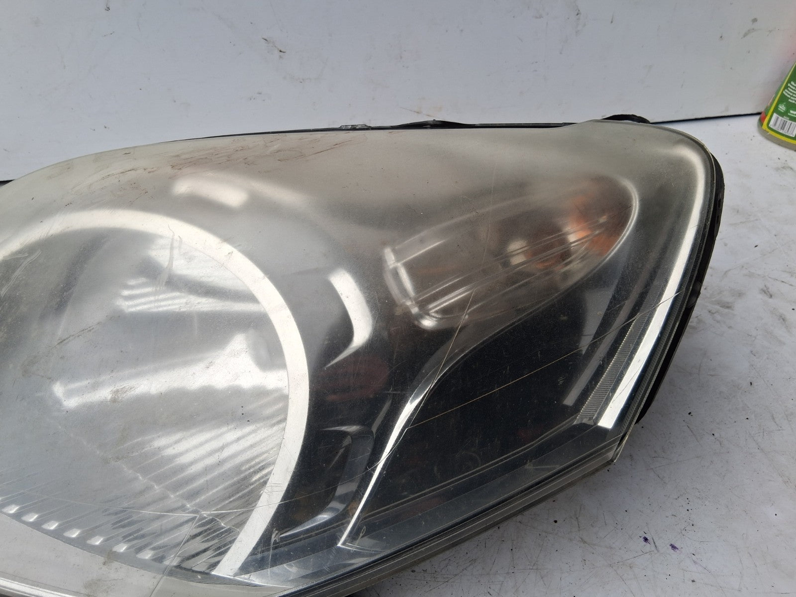 2016 FIAT FIORINO NSF PASSENGER SIDE FRONT LEFT HEADLIGHT 1356687080