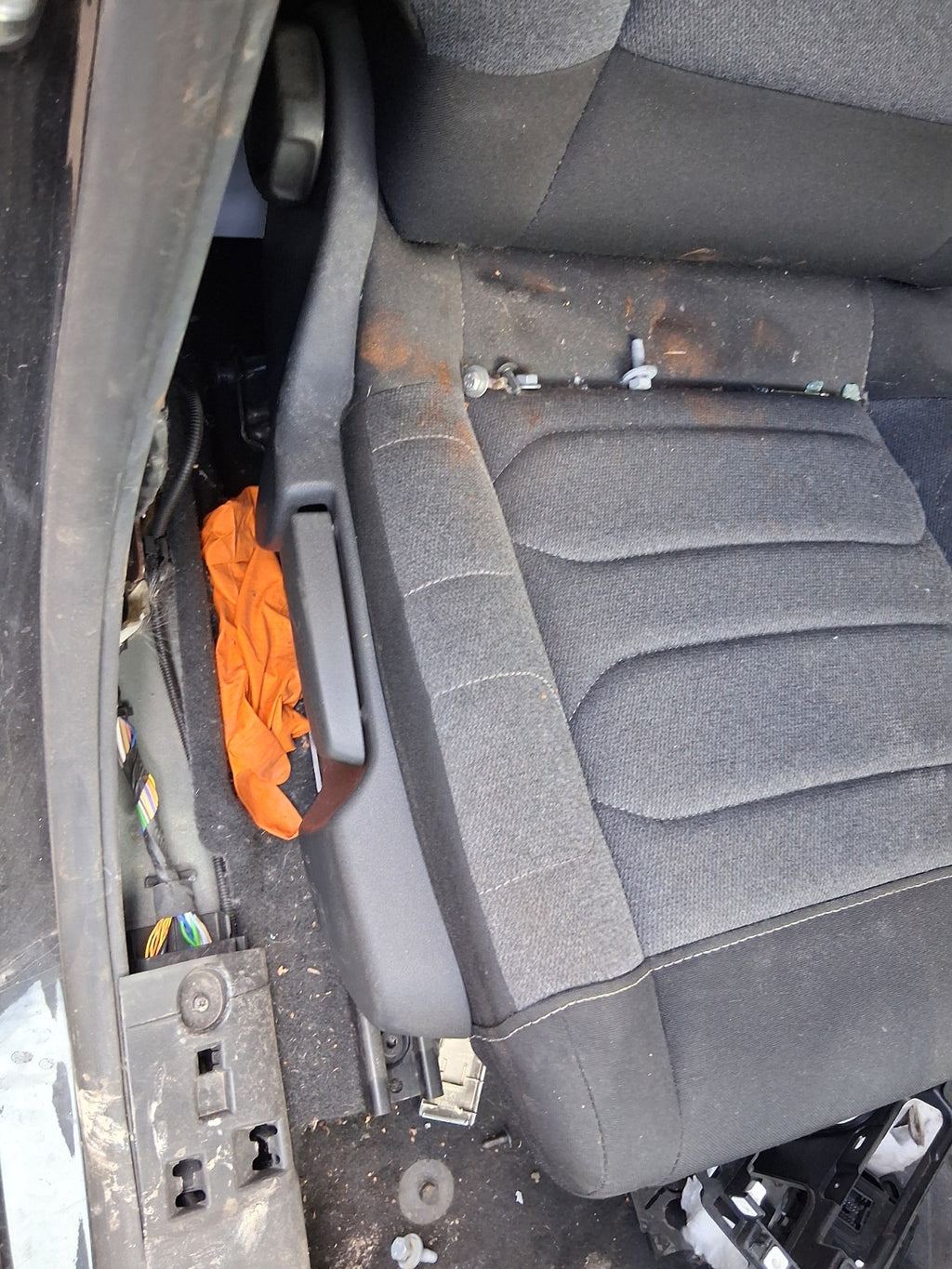 2021 CITROEN C3 MK3 OSF DRIVER SIDE FRONT RIGHT COMPLETE FABRIC SEAT