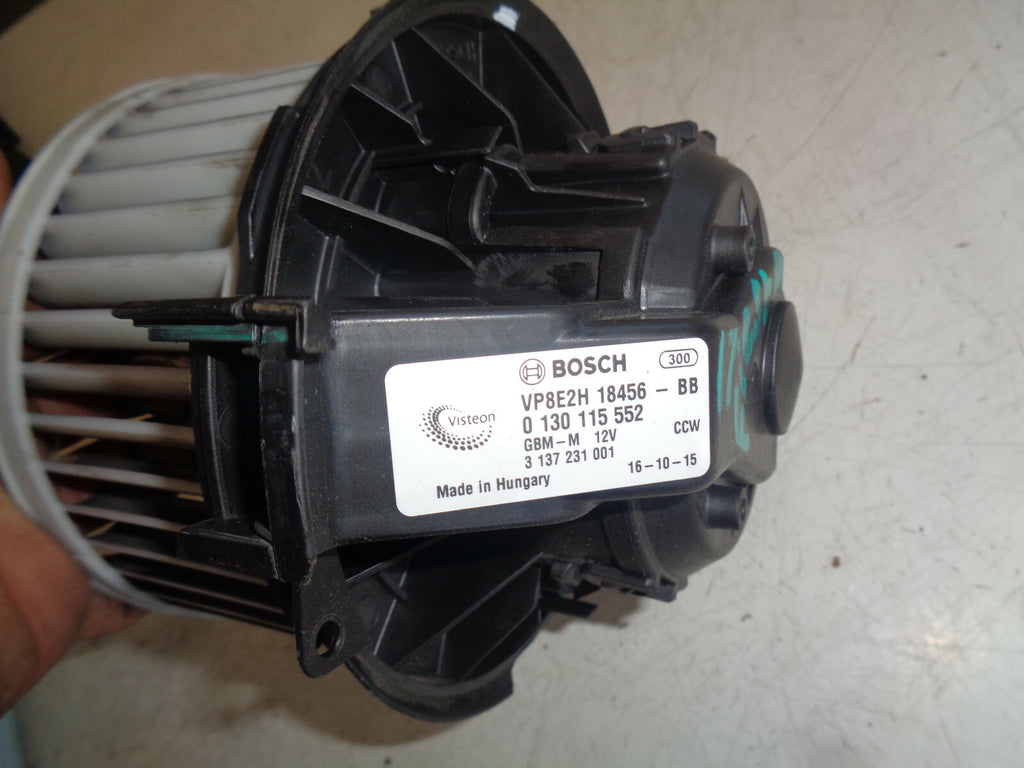 FORD FIESTA MK7 2017 HEATER BLOWER FAN MOTOR UNIT VP8E2H18456BB