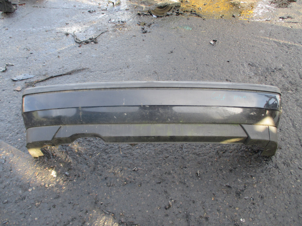 VW VOLKSWAGEN GOLF MK3 1993 REAR COMPLETE BUMPER BLACK