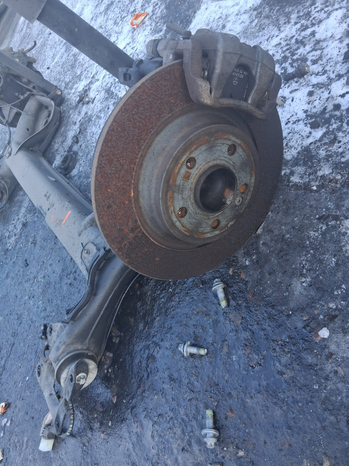 2021 MERCEDES A CLASS V177 SALOON REAR AXLE DISCS 1775841300