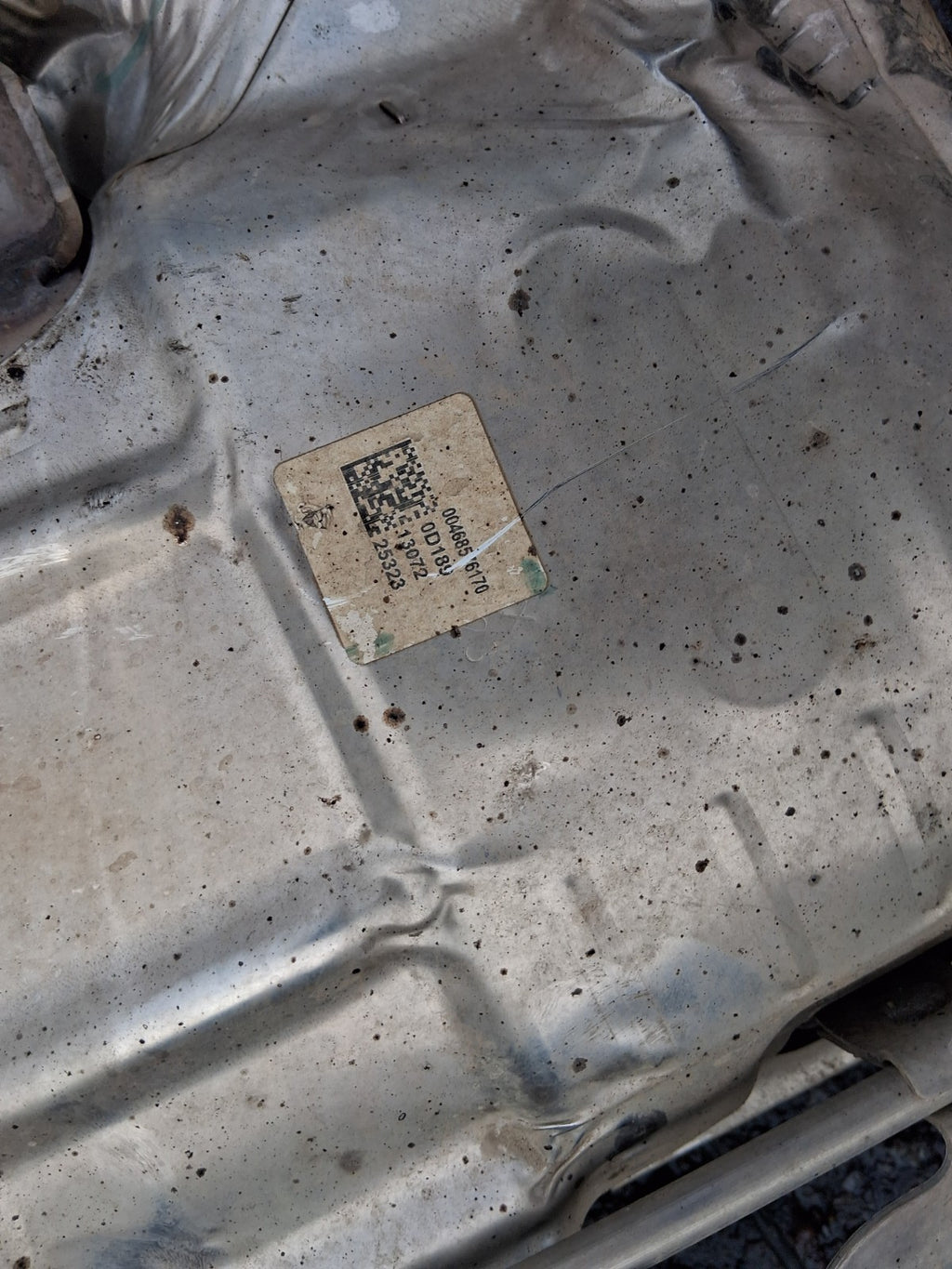2024 FIAT DUCATO MK3 2.2 DIESEL PARTICULATE FILTER CATALYTIC CONVERTER 46857617