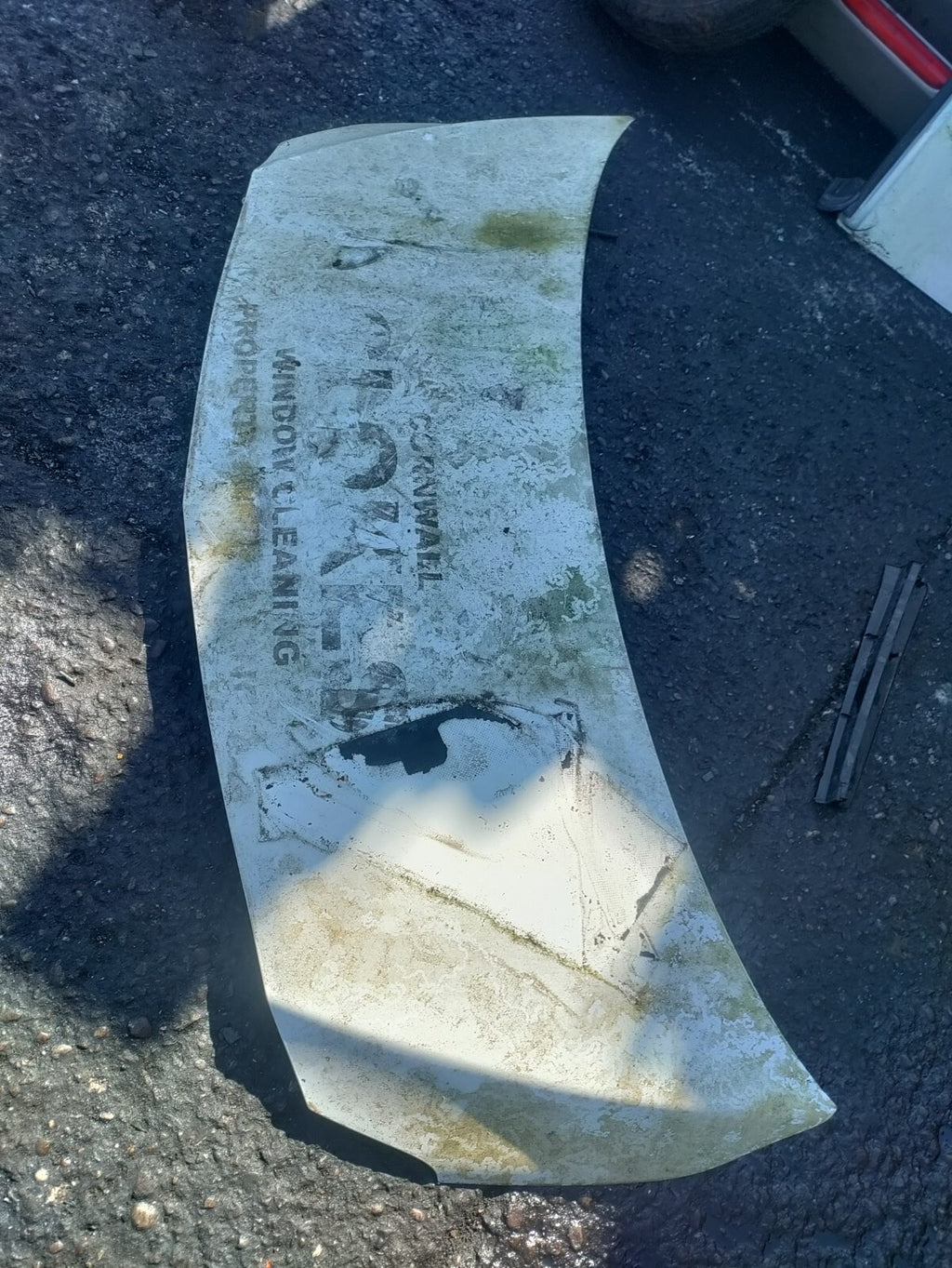 MERCEDES CITAN W415 2015 FRONT HOOD BONNET WHITE