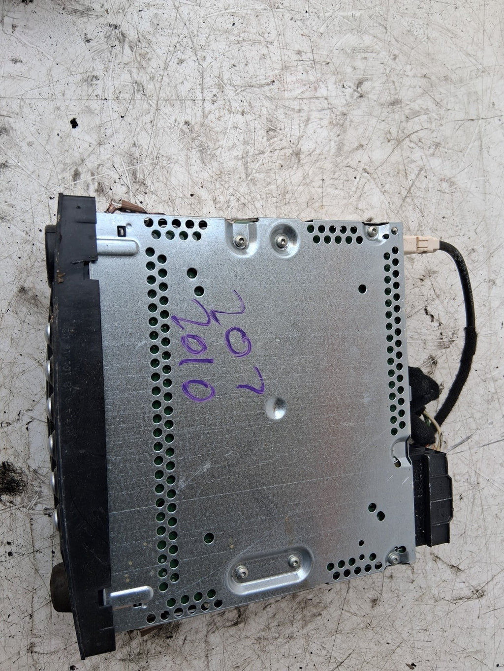 2010 PEUGEOT 207 STEREO CD PLAYER RADIO HEAD UNIT 96662669XT