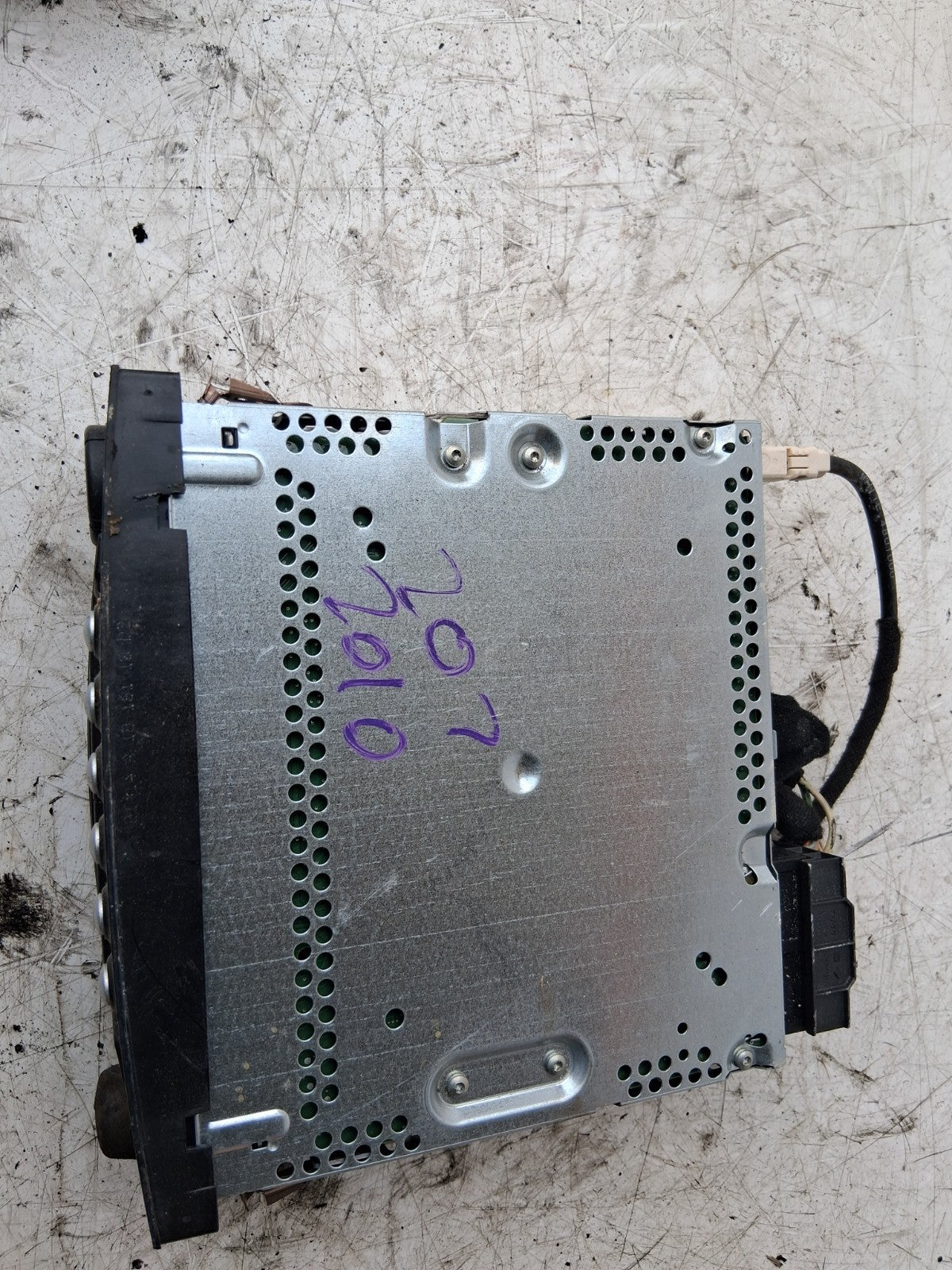 2010 PEUGEOT 207 STEREO CD PLAYER RADIO HEAD UNIT 96662669XT