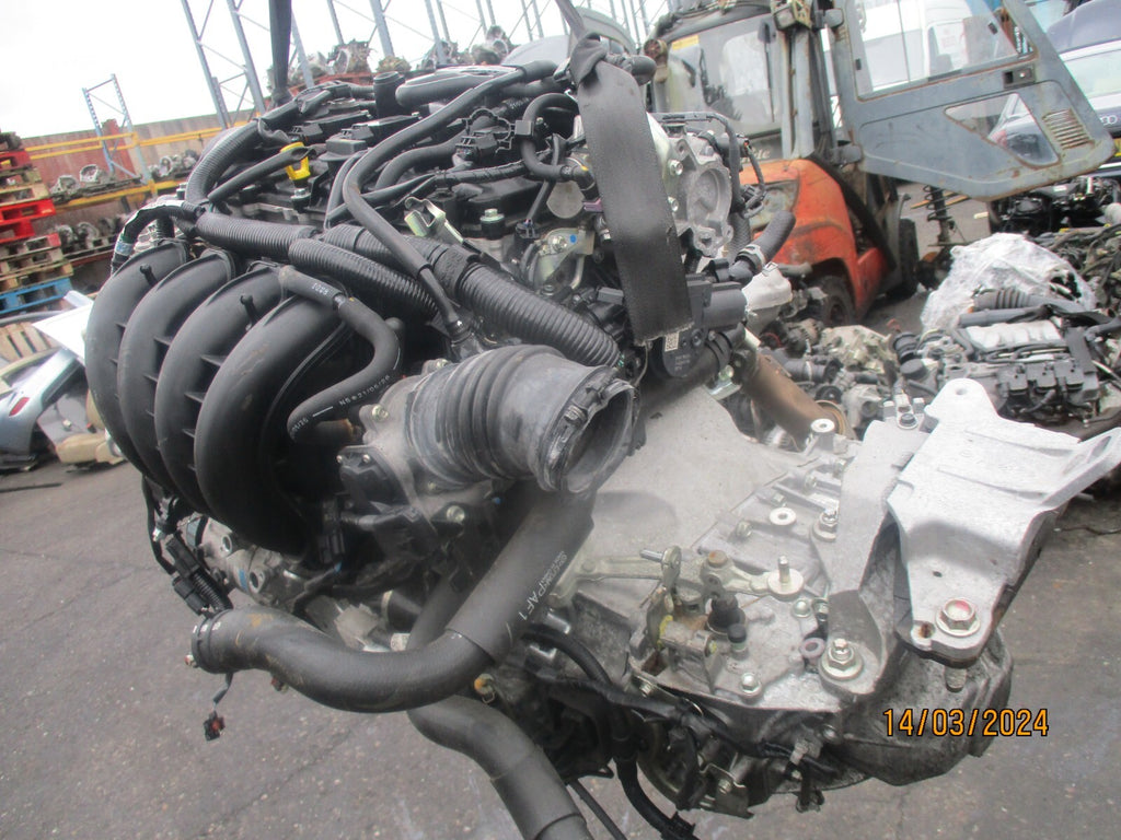 2021 MAZDA 3 MK4 2.0 PETROL SKYACTIV-G HYBRID BARE ENGINE WITH PUMPS PE 21660345