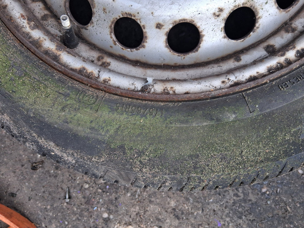 2016 RENAULT KANGOO MK2 15 INCH STEEL WHEEL WITH TYRE 195/65R15
