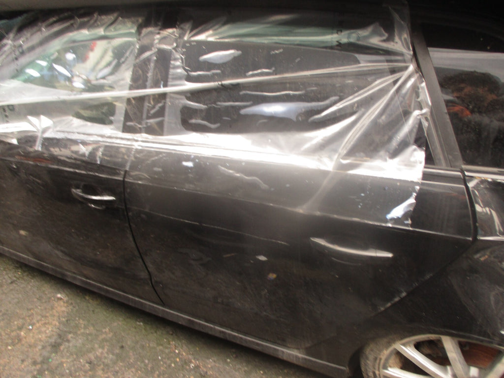 2019 AUDI A3 8V S LINE HATCH NSR PASSENGER SIDE REAR LEFT BARE DOOR BLACK LY9B