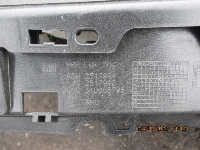 VAUXHALL ASTRA K 2018 DASHBOARD PASSENGER FRONT DASH AIRBAG 2517994 39132816