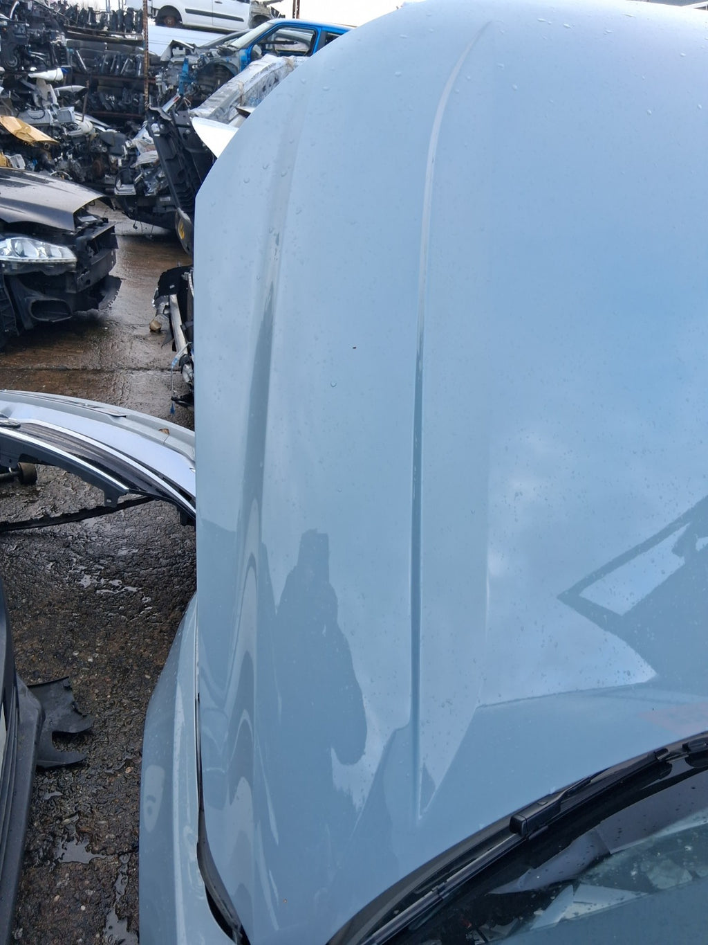 2025 AUDI A1 S LINE MK2 GB FRONT BONNET HOOD PANEL GREY Z7F