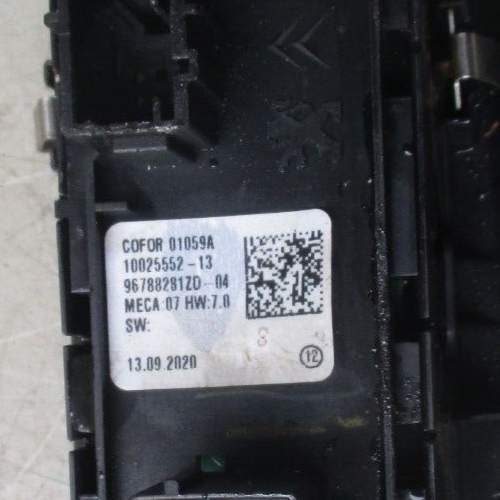 VAUXHALL CORSA OSF DRIVER SIDE FRONT WINDOW SWITCH CONTROL PANEL 96788281ZD-04
