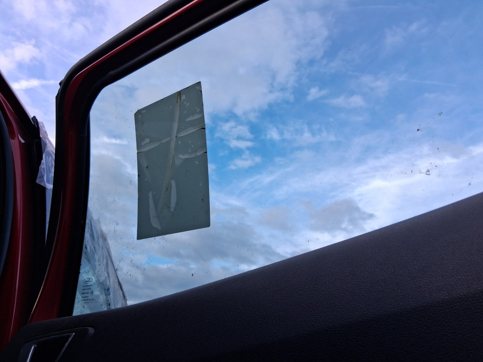 2021 FORD ECOSPORT MK2 OSR DRIVER SIDE REAR RIGHT WINDOW GLASS