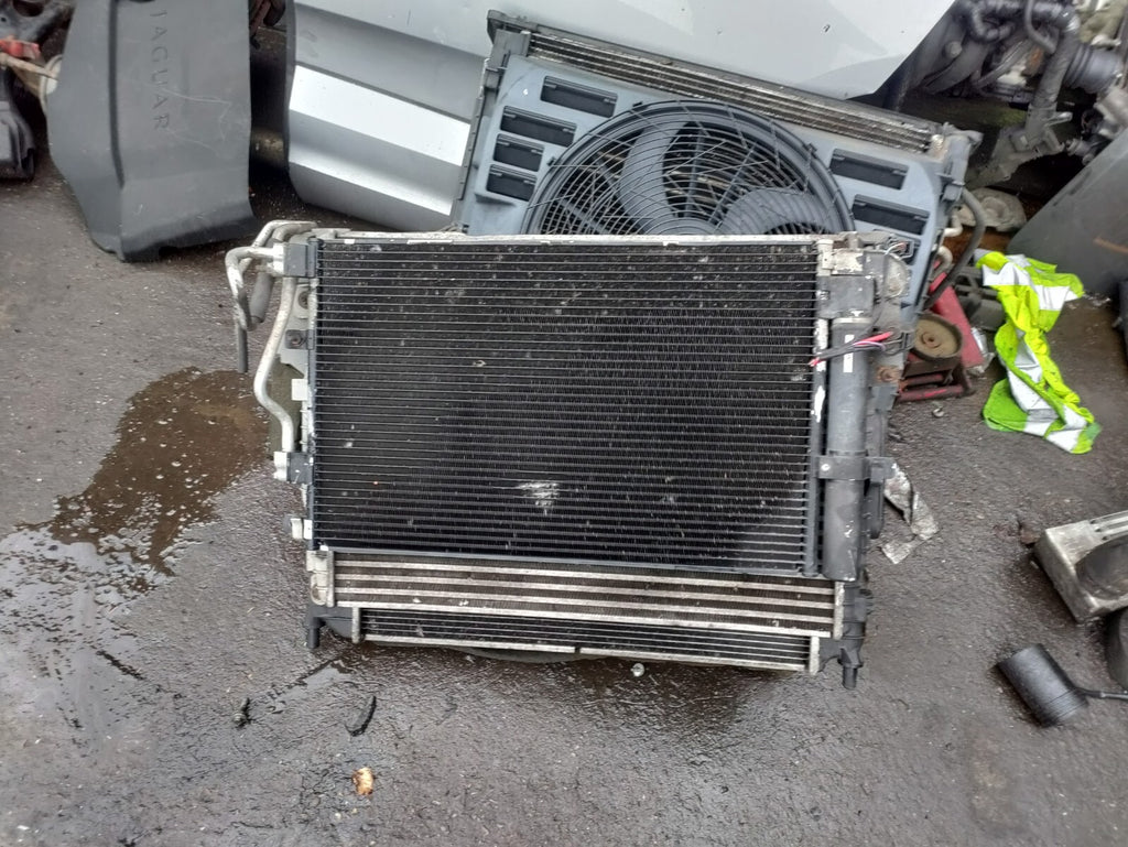 2009 JAGUAR XF X250 2.7 DIESEL COMPLETE RADIATOR RAD PACK 8X2319E839CC