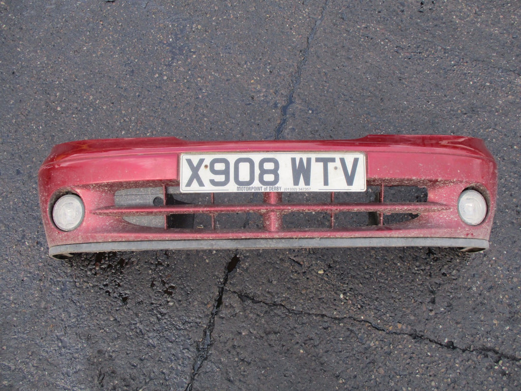 RENAULT MK1 MEGANE 1998 COMPLETE FRONT BUMPER FOG SPOT LIGHT BURGUNDY