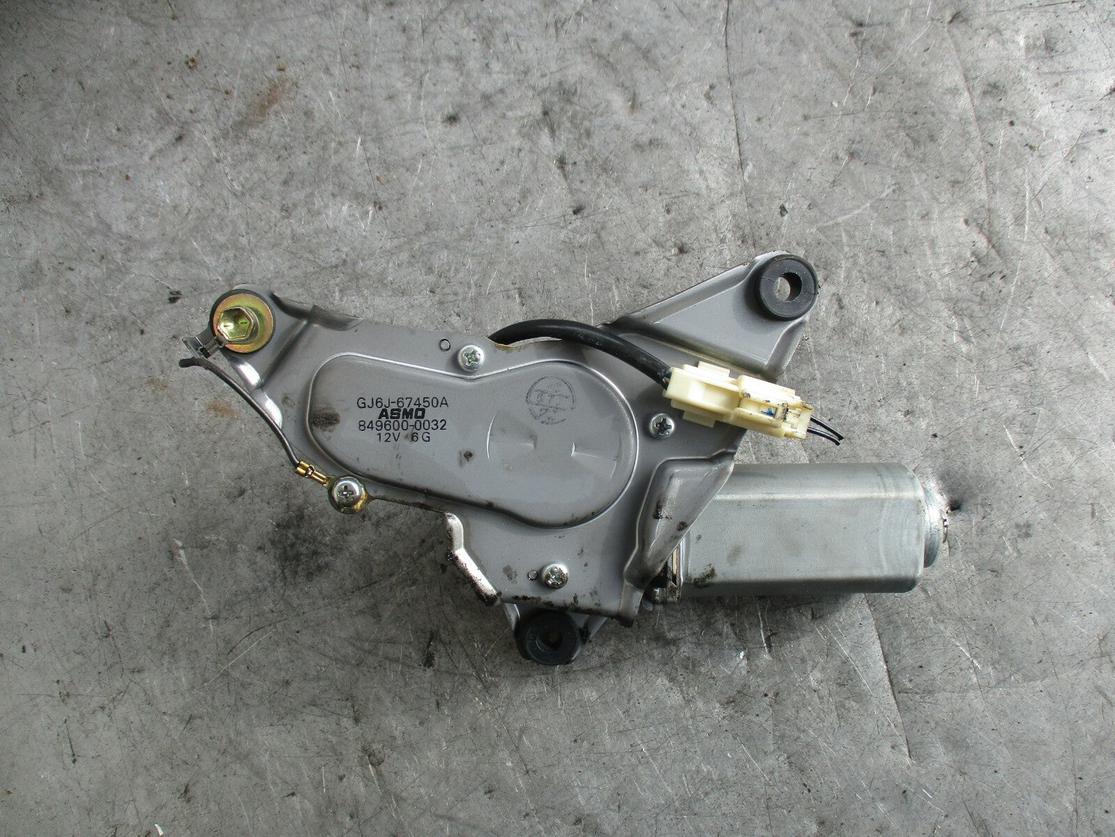 MAZDA 6 2005 REAR WINDOW WIPER MOTOR 8496000032