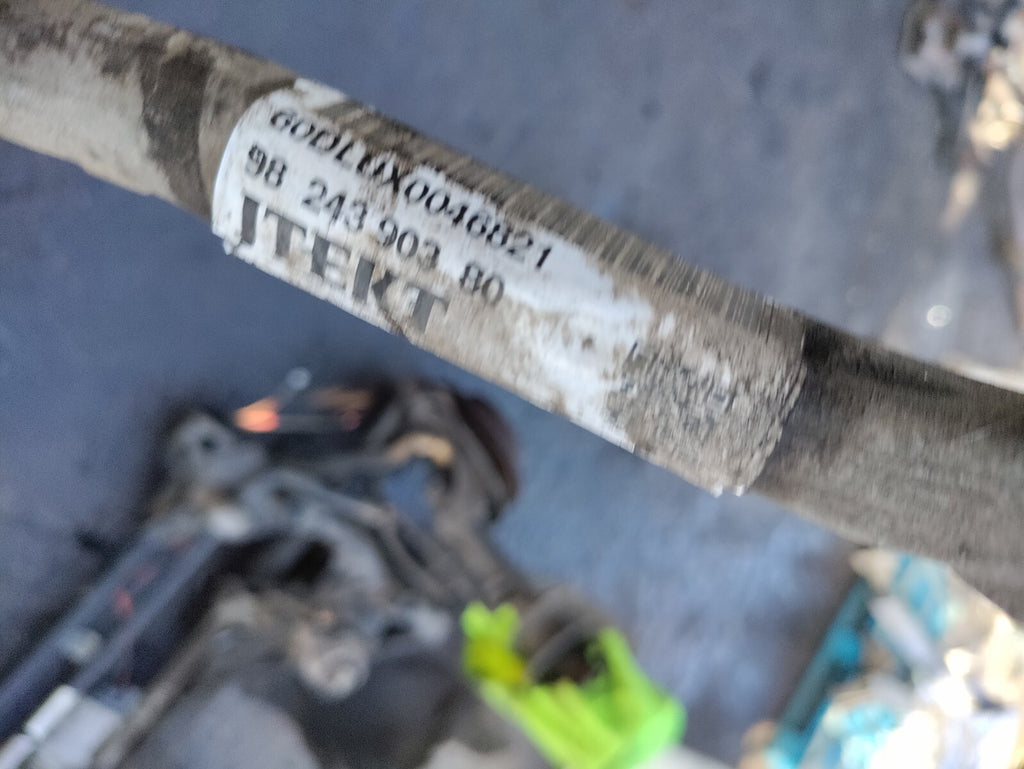 2021 CITROEN BERLINGO MK3 K9 1.5 DIESEL STEERING RACK 9824390380