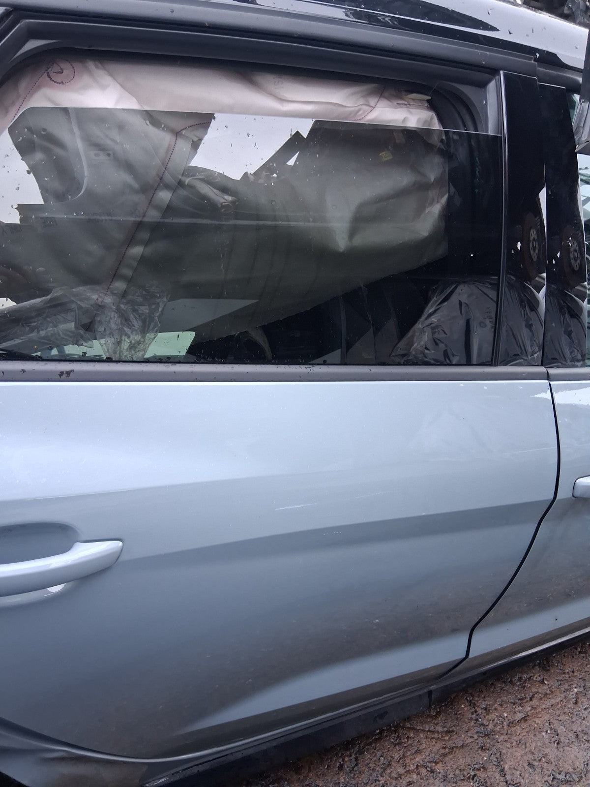2025 AUDI A1 S LINE MK2 GB OSR DRIVER SIDE REAR RIGHT BARE DOOR GREY Z7F