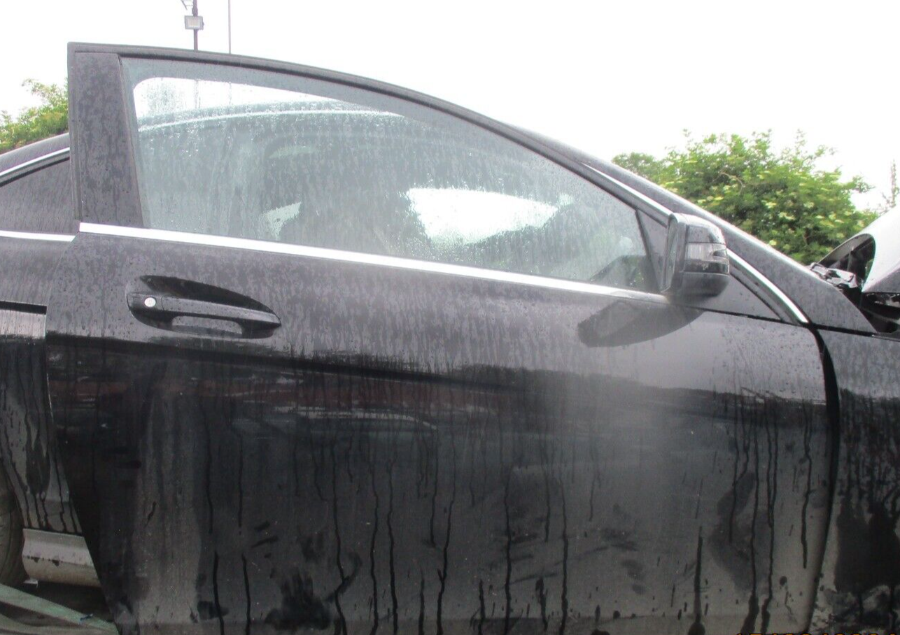 MERCEDES C CLASS COUPE W204 2012 OSF DRIVER SIDE RIGHT FRONT BARE DOOR BLACK 197